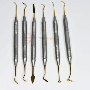 Ligero Manual profesional de alta calidad de acero inoxidable resistente a la corrosión instrumentos compuestos dentales agarre ergonómico - Product Image 3