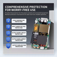 Fuente de Alimentación Conmutada de 300W con Certificación CE, RoHS y FCC, 2 Años de Garantía, 12V 19V 24V 36V 48V, Marco Abierto, AC/DC, para Uso Médico, PFC, LLC, SMPS