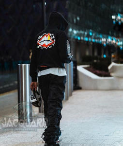 ชุดวิ่งออกกำลังกายผ้าฟลีซสำหรับผู้ชายชุดออกกำลังกายแบบกำหนดเองดีไซน์ใหม่ - Product Image 2