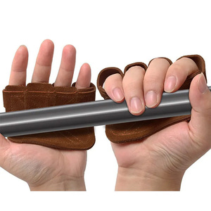 Mess Sports MS-0017 Gymnastics Grips <b>Gloves</b> with Finger Support for Crossfit <b>Pull</b> <b>Up</b>-Polyester Lifting Workout <b>Gloves</b> for Men - Product Image 1