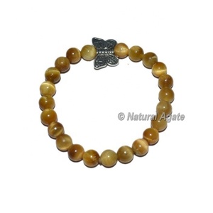Other Fashion <b>Bracelets</b> & Bangles Gemstone Lemon <b>Tiger</b> Gemstone <b>Bracelets</b> With Butterfly - Product Image 1
