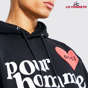 Sudaderas con capucha 3D Venta al por mayor Nueva moda Pullover Sudaderas Logotipo personalizado Unisex Pantalla Carta 3D Puff Imprimir Sudadera con capucha - Product Image 5