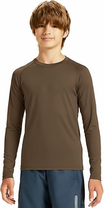 Camiseta Casual de Manga Larga con Cuello Redondo para Hombre, Logotipo Personalizado Bordado, Diseño a Cuadros, Transpirable, de Secado Rápido, 200 Gramos, Tejido de Lana Peinada - Product Image 4