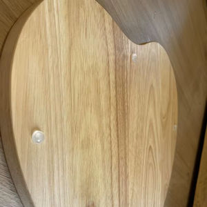 Planche à découper en bois d'acacia biologique de qualité supérieure avec poignée, planche à découper écologique de taille parfaite pour la cuisine, passe au lave-vaisselle - Product Image 1