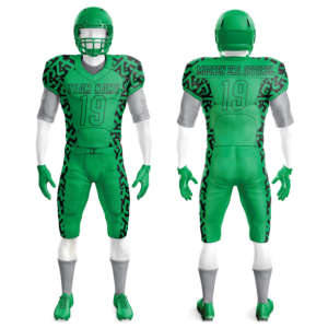 Uniformes de fútbol americano de manga corta personalizados de la mejor calidad, ropa deportiva de sarga para jóvenes, uniformes transpirables de talla grande - Product Image 2