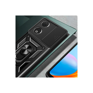 Étui magnétique Netzy Vega Series pour Honor 90 avec protection coulissante pour appareil photo, coque de smartphone givrée, finition artisanale spéciale - Product Image 5