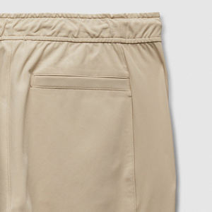 กางเกงเอวกลางน้ำหนักเบาสีเข้มซักได้สำหรับผู้ชายกางเกงลำลองฤดูร้อน - Product Image 3