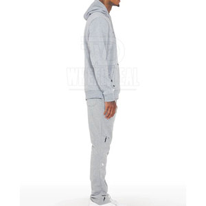 Chándales acampanados de alta calidad para hombre, talla XXL, ropa de invierno informal, chándal acampanado Unisex con logotipo personalizado, gran oferta, diseño de servicio OEM - Product Image 4
