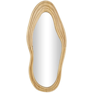 Cadre en bois miroir mural de meilleure qualité pour la salle de bain et les hôtels de décoration intérieure avec couleur personnalisée et S - Product Image 1