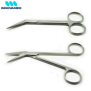 Ciseaux angulaires pour ongles incarnés Soins des ongles Instruments de podiatrie Dissolvant de cuticules Outils de pédicure Ciseaux de beauté - Product Image 3