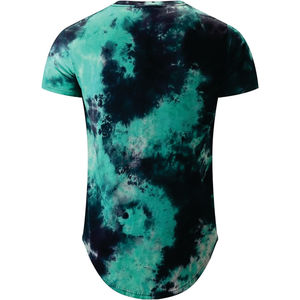 T-shirt de golf d'été pour homme, personnalisé, 100 % coton, col montant, motif uni, manches courtes, respirant et séchage rapide - Product Image 2