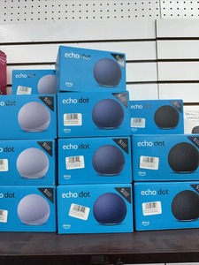 SHYNE 25 PREMIUM NOUVEAU ECHOS DOTS ALEXAA 5ème GÉNÉRATION HAUT-PARLEUR INTELLIGENT avec HORLOGE - TOUTES LES COULEURS Son Surround Garantie de 3 ans - Product Image 1