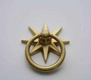 Beautiful star gold knob <b>pull</b> cabinet drawer <b>for</b> <b>home</b> dresser door cabinet furniture decorative kitchen wardrobe handle knobs - Product Image 3