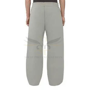 Pantalones holgados de lana de talla grande para hombre, ropa de entrenamiento para uso en exteriores, pantalones holgados de lana de algodón 100% para hombre - Product Image 6