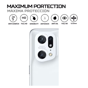 ANTISHOCK Screen <b>Protector</b> for Oppo Find X5 Mobile Lenses - Product Image 2