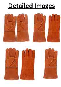 Guantes de Soldadura TIG Resistentes, Casuales y de Moda, con Pantalla Táctil de Secado Rápido y Detección de Agujas, Reflectantes, de Seguridad, Longitud hasta la Muñeca - Product Image 2