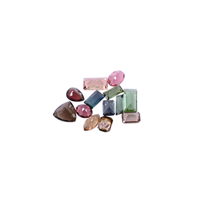 10.00cts Naturel Multi Tourmaline Lot 6x4mm à 9x5mm Lâche Gemstone Mix Forme Lot Pour La Fabrication De Bijoux Pierre - Product Image 6