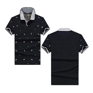 2024 Custom Logo Printed Men's Pullover Racing Sport for Polo Shirts Plus Size Fashion <b>Promotional</b> Summer Canvas Hot Sales - Product Image 1