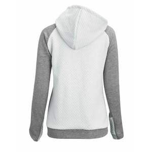 Conjunto de Sudadera con Capucha y Pantalones Deportivos para Mujer, 100% Algodón, Transpirable - Product Image 2