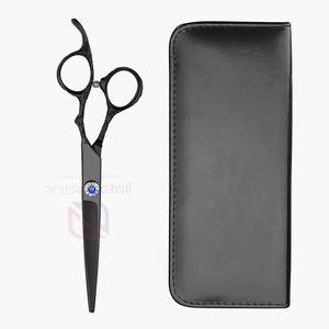 Tijeras de Corte de Pelo de Alta Calidad con Estuche con Cremallera y Revestimiento Negro, Tijeras Profesionales para Cortes de Pelo Precisos - Product Image 6