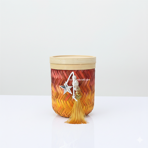 Exclusiva Cesta de Almacenamiento Artesanal para Ramadán y Eid, Hecha a Mano, Ecológica, Moderna, Circular, Decorativa, Personalizada para las Fiestas - Product Image 5