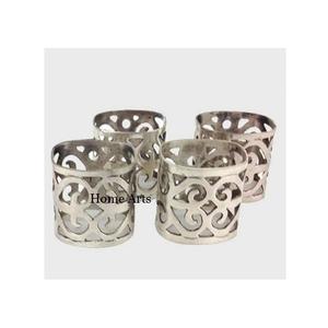 Anillo de Servilleta Redondo de Primera Calidad, Diseño Clásico, Anillo de Servilleta de Nácar y Metal para Mayor Venta - Product Image 4