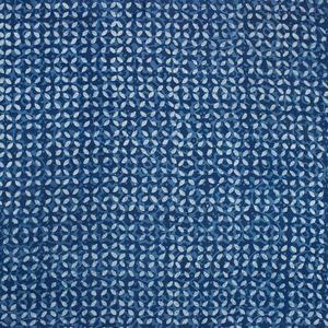 Tela de Sarga de Algodón 100% Orgánico de Alta Calidad con Estampado Floral Índigo para Vestidos, Cortinas, Ropa de Cama, Decoración del Hogar, Bolsos y Telas No Tejidas - Product Image 6