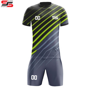 Impression par sublimation personnalisée Chemises d'entraînement de football pour hommes T-shirts de football pour adultes Kits de football respirant à manches courtes pour les jeunes - Product Image 1