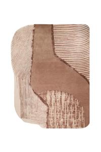 Alfombras de Lana Fina 100% Hechas a Mano, Alfombras de Pelo Largo Abstractas, Aptas para Mascotas, Estilo Moderno para Sala de Estar/Habitación Infantil - Product Image 4