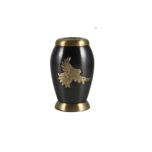 La urna de cremación de aluminio más vendida para cenizas Urnas funerarias para adultos Suministros al por mayor Forma de tamaño personalizado - Product Image 2