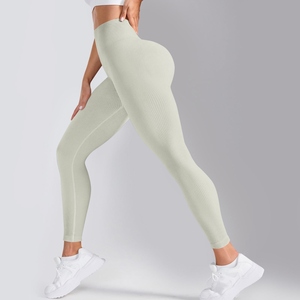 Leggings de Moda para Mujer, sin Costuras, No Transparentes, Pantalones de Yoga de Cintura Alta, Mallas Deportivas para Ejercicio - Product Image 6
