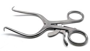 Retractor Weitlaner de acero inoxidable, fuente de alimentación Manual, instrumentos quirúrgicos veterinarios de autorretención, punta/juego de instrumentos Romos - Product Image 2