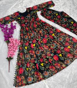NEW DESIGNER PARTY WEAR NAYRA CUT DIGITAL PRINT <b>TOP</b> - Product Image 4
