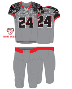 Maillots de football américain de haute qualité personnalisables chemises cousues imprimé nom pantalon hauts numéro vierge Sport équipe porter - Product Image 2
