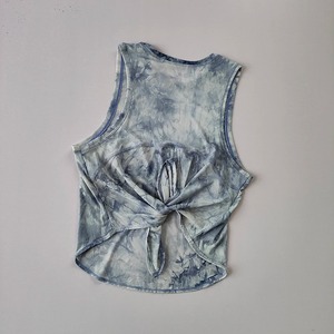 Court respirant beau dos haut de sport femmes maille T-shirt à manches courtes Fitness course couvrir haut de gamme Yoga costume été - Product Image 1