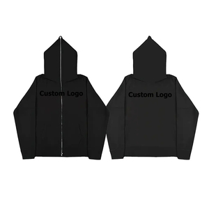 Sudaderas con capucha de diseño personalizado con cremallera completa - Product Image 1