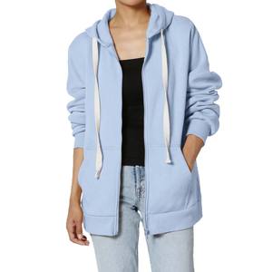 เสื้อฮู้ดผู้หญิงแบบซิป สวมใส่สบาย น้ำหนักเบาและหนา - Product Image 3