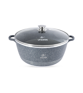 Casserole de cuisine antiadhésive avec revêtement en granit multicouche - Product Image 1