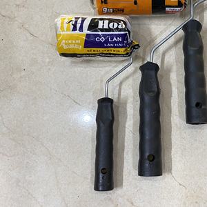 Vente en gros 8 pouces 9 pouces Rouleaux de pinceaux à manche en plastique pour le bricolage Outils de peinture murale pour la maison Peinture murale - Product Image 3