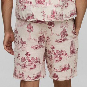 Pantalones cortos de tapiz de ajuste relajado de alta calidad para hombre, los últimos pantalones cortos de moda informal, precio de fábrica al por mayor para ropa de verano - Product Image 2