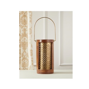 Nueva linterna de cristal marroquí hecha a mano de alta calidad, decoración navideña de Metal decorativa para interiores y exteriores con tema de Ramadán - Product Image 2