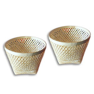 Producto de Venta caliente, cestas de almacenamiento de bambú: decoración funcional para su hogar ecológico, exportación desde Vietnam - Product Image 1