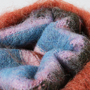 Vente en gros Bonnets tricotés personnalisés Casquettes en laine chaudes à la mode Bonnets d'hiver à revers unis pour hommes et femmes - Product Image 2