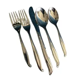 Ensemble de couverts en acier inoxydable pour hôtels et restaurants, couverts élégants pour mariage, couverts de luxe pour la cuisine - Product Image 3