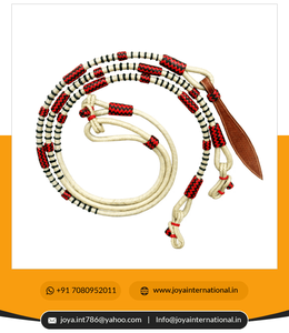 Rwhide-ribete de caballo trenzado a mano, con diseño multicolor SRM169 - Product Image 2