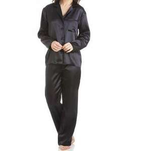 Pijama de seda opaco para mujer-Cómodo y elegante - Product Image 1