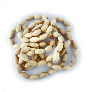 Perles en bois ovales Perles en bois colorées naturelles personnalisées en forme et dimensionnées Livraison rapide depuis l'Inde - Product Image 2