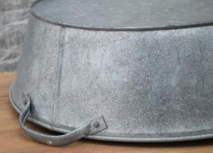 Nouvelle jardinière de sol en métal galvanisé de style traditionnel pour la conception antique d'utilisation décorative de jardin à la maison - Product Image 5