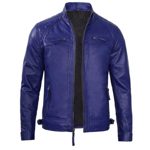 Stylish Leather <b>Jacket</b> Leather <b>Men</b> Wear Top <b>Bike</b> Racer Different Colors Available in Best Price High Quality Leather <b>Men</b> <b>Jacket</b> - Product Image 4