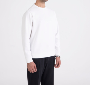 100% poliéster otoño ODM ropa de calle pulóver personalizado Dtg estampado bordado personalizado sudadera ecológica para hombres - Product Image 3